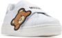 Moschino Kids Teddy Bear touch-strap sneakers White - Thumbnail 1