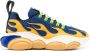 Moschino lace-up flame sneakers Blue - Thumbnail 1