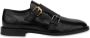 Moschino leather monk shoes Black - Thumbnail 1