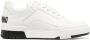 Moschino logo-embroidered low-top sneakers White - Thumbnail 1