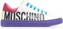 Moschino logo low-top sneakers White - Thumbnail 1