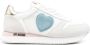 Moschino logo-patch panelled sneakers White - Thumbnail 1
