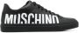 Moschino logo-print low-top sneakers Black - Thumbnail 1