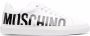 Moschino logo-print low-top sneakers White - Thumbnail 1