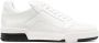 Moschino low-top leather sneakers White - Thumbnail 1