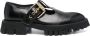 Moschino pointed-toe leather loafers Black - Thumbnail 1