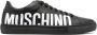 Moschino Serena leather sneakers Black - Thumbnail 1