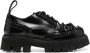Moschino Spectator 45mm leather derby shoes Black - Thumbnail 1