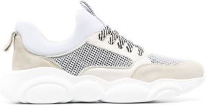 Moschino Teddy-sole low-top sneakers White