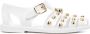 Moschino Teddy-stud caged sandals White - Thumbnail 1