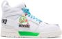 Moschino touch-appliqué high-top sneakers White - Thumbnail 1