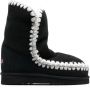 Mou chunky sheepskin boots Black - Thumbnail 1