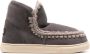 Mou crochet stitch-trim sneaker boots Grey - Thumbnail 1