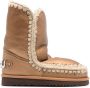 Mou Eskimo 24 rhinestone-embellished boots Brown - Thumbnail 1