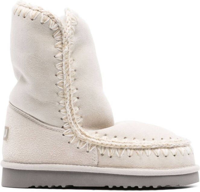 Mou Eskimo 24 suede boots Neutrals