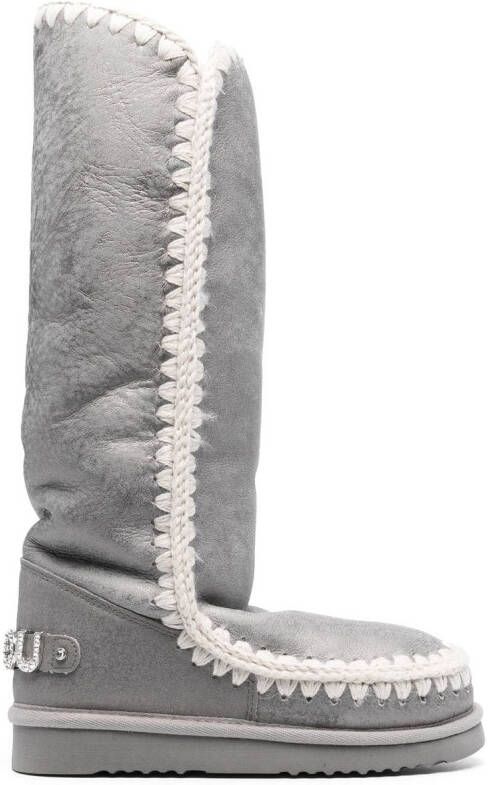 Mou Eskimo 40 knee-length boots Grey