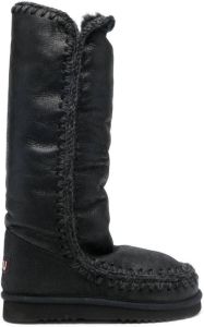 Mou Eskimo 40 shearling boots Black