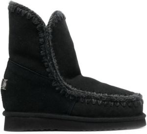 Mou Eskimo faux fur-lined boots Black