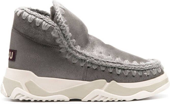 Mou Eskimo sneaker boots Grey