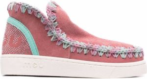 Mou Eskimo suede boots Pink