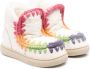 Mou Kids crochet-trim suede boots White - Thumbnail 1