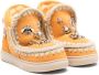 Mou Kids Eskimo bee-appliqué ankle boots Orange - Thumbnail 1