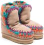 Mou Kids Eskimo contrast-stitching snow boots Neutrals - Thumbnail 1