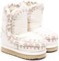 Mou Kids Eskimo leather snow boots White - Thumbnail 1