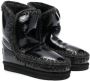 Mou Kids shearling-lined leather boots Black - Thumbnail 1