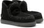 Mou Kids whipstitch-detail ankle boots Black - Thumbnail 1
