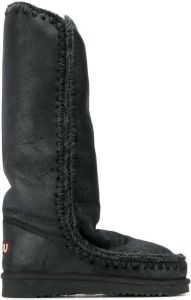 Mou lined interior boots Black