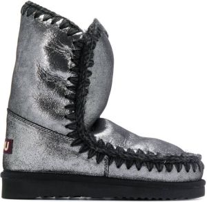 Mou metallic snow boots Grey