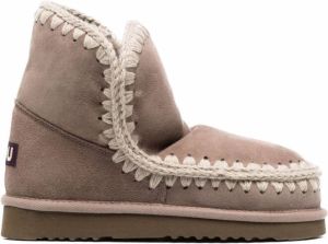 Mou shearling-lined slip-on boots Grey