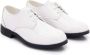 Moustache lace-up patent-finish loafers White - Thumbnail 1