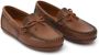 Moustache leather moccasin loafers Brown - Thumbnail 1