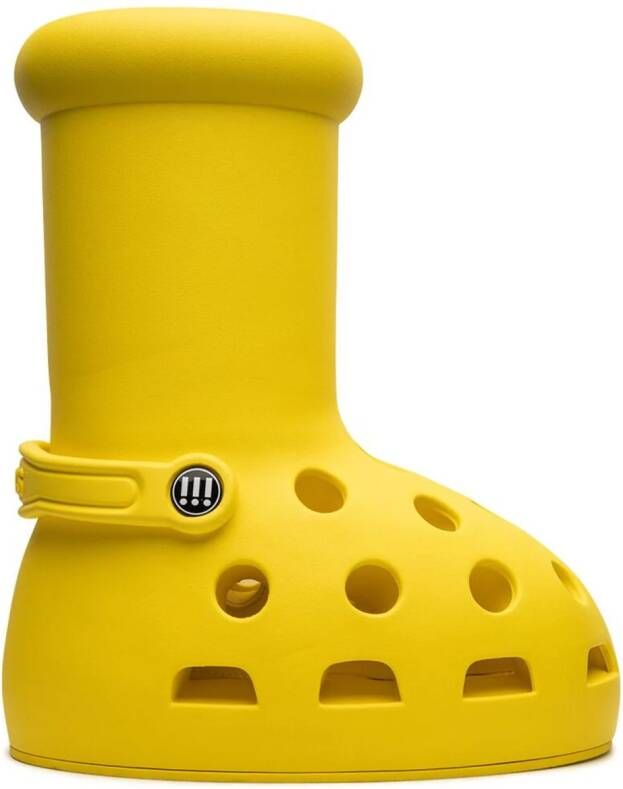 MSCHF x Crocs Big "Yellow" boots