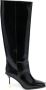 MSGM 110mm patent leather boots Black - Thumbnail 1