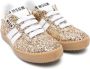 MSGM Kids glittered lace-up sneakers Gold - Thumbnail 1