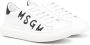 MSGM Kids side logo-print detail sneakers White - Thumbnail 1