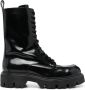MSGM lace-up ankle-high boots Black - Thumbnail 1