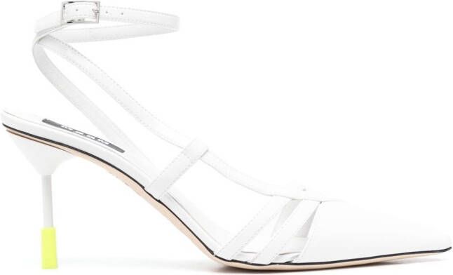 MSGM pointed-toe 95mm pumps White