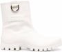MSGM round toe ankle boots White - Thumbnail 1