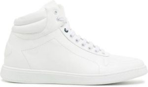 Mulberry lace-up high-top sneakers White