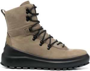 #Mumofsix leather hiking boots Green