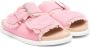 Nº21 Kids embroidered-logo sandals Pink - Thumbnail 1
