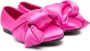 Nº21 Kids knot-detail satin ballerina shoes Pink - Thumbnail 1