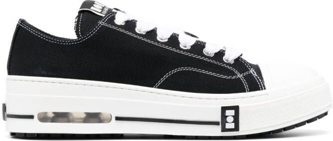 Nahmias low-top canvas sneakers Black