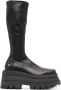 NAKED WOLFE Sin platform knee-high boot Black - Thumbnail 1