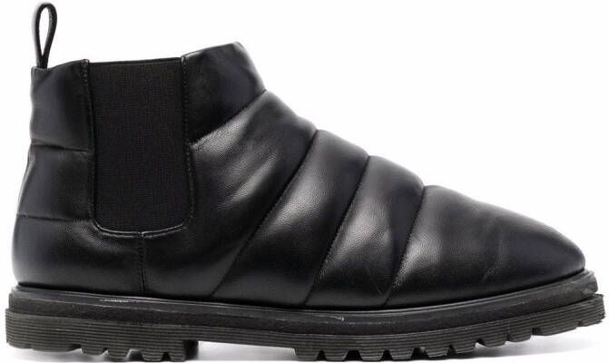 Nanushka padded quilted boots Black
