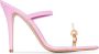 Natasha Zinko Bunny 110mm sandals Pink - Thumbnail 1